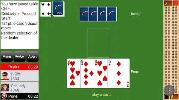 game bài quốc tế - Cribbage