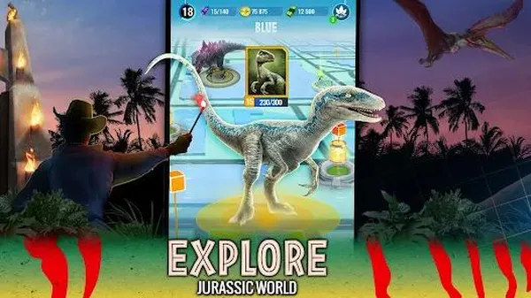 game khủng long - Jurassic World Alive